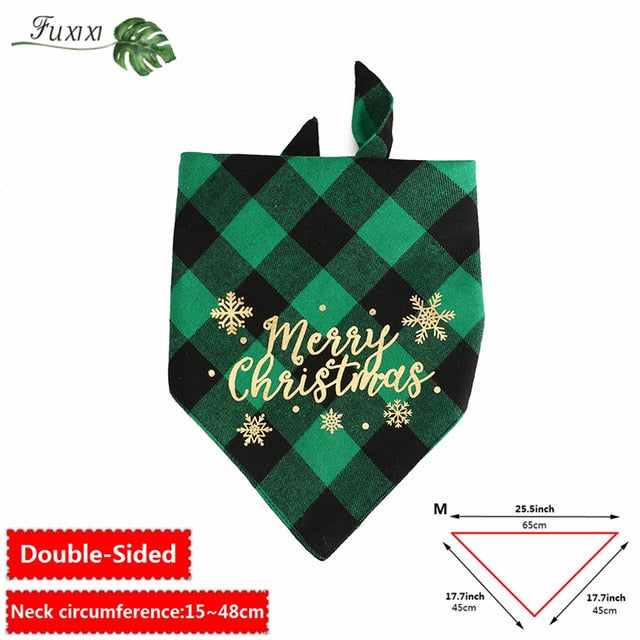 Merry Christmas Dog Scarf