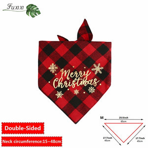 Merry Christmas Dog Scarf