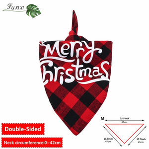 Merry Christmas Dog Scarf