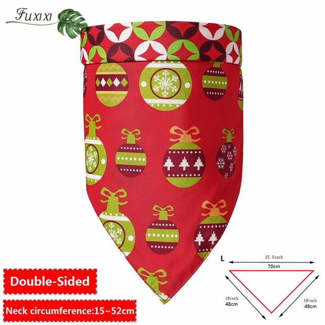 Merry Christmas Dog Scarf