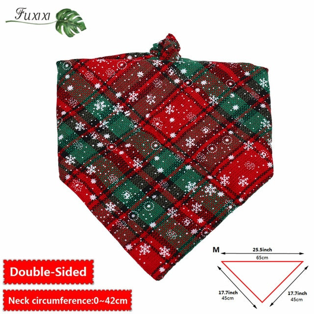 Merry Christmas Dog Scarf