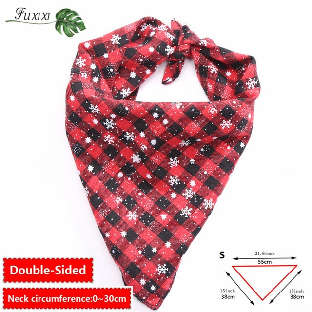 Merry Christmas Dog Scarf