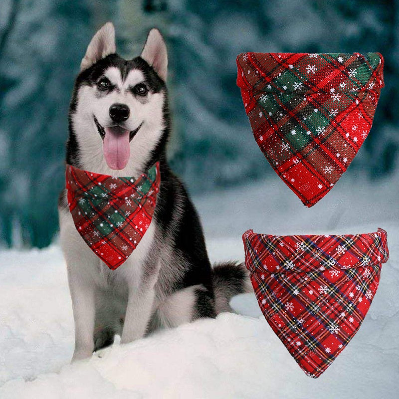 Merry Christmas Dog Scarf