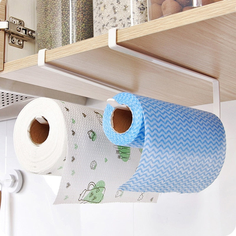Iron Metal Kitchen Paper Towel Rack