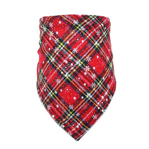 Christmas Cotton Bandana for Small Pets