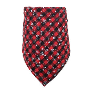 Christmas Cotton Bandana for Small Pets