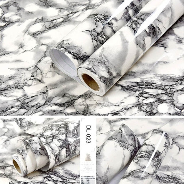 Self Adhesive Marble Vinyl Wallpaper Roll