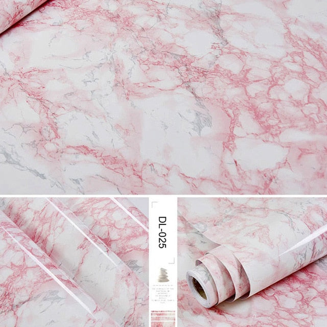 Self Adhesive Marble Vinyl Wallpaper Roll