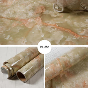 Self Adhesive Marble Vinyl Wallpaper Roll