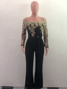 Long Sleeve Sexy Lace Jumpsuits