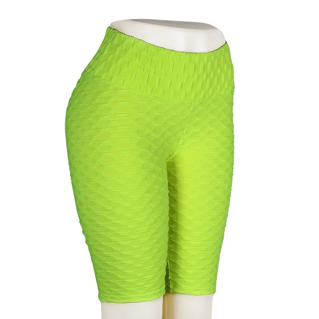 High Waist Push Up Bike Shorts