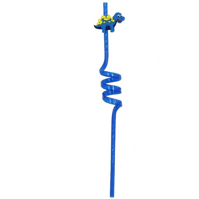 Party Dinosaur Drinking Straws