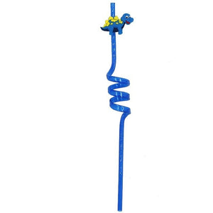 Party Dinosaur Drinking Straws